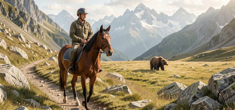 Comment observer l’ours brun sans danger près des sentiers équestres ?